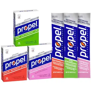 Propel Powder Packets, Kiwi Strawberry Variety Pack (Pack of 30)