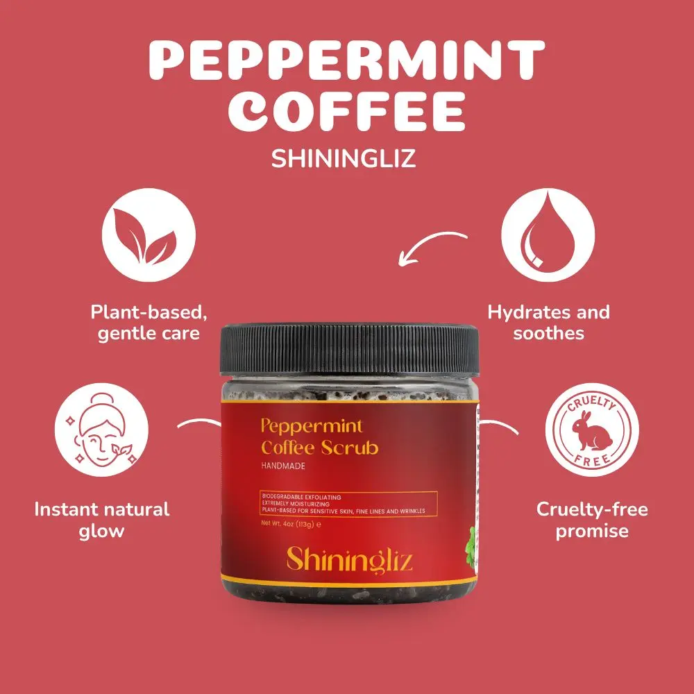 Peppermint Coffee Scrub