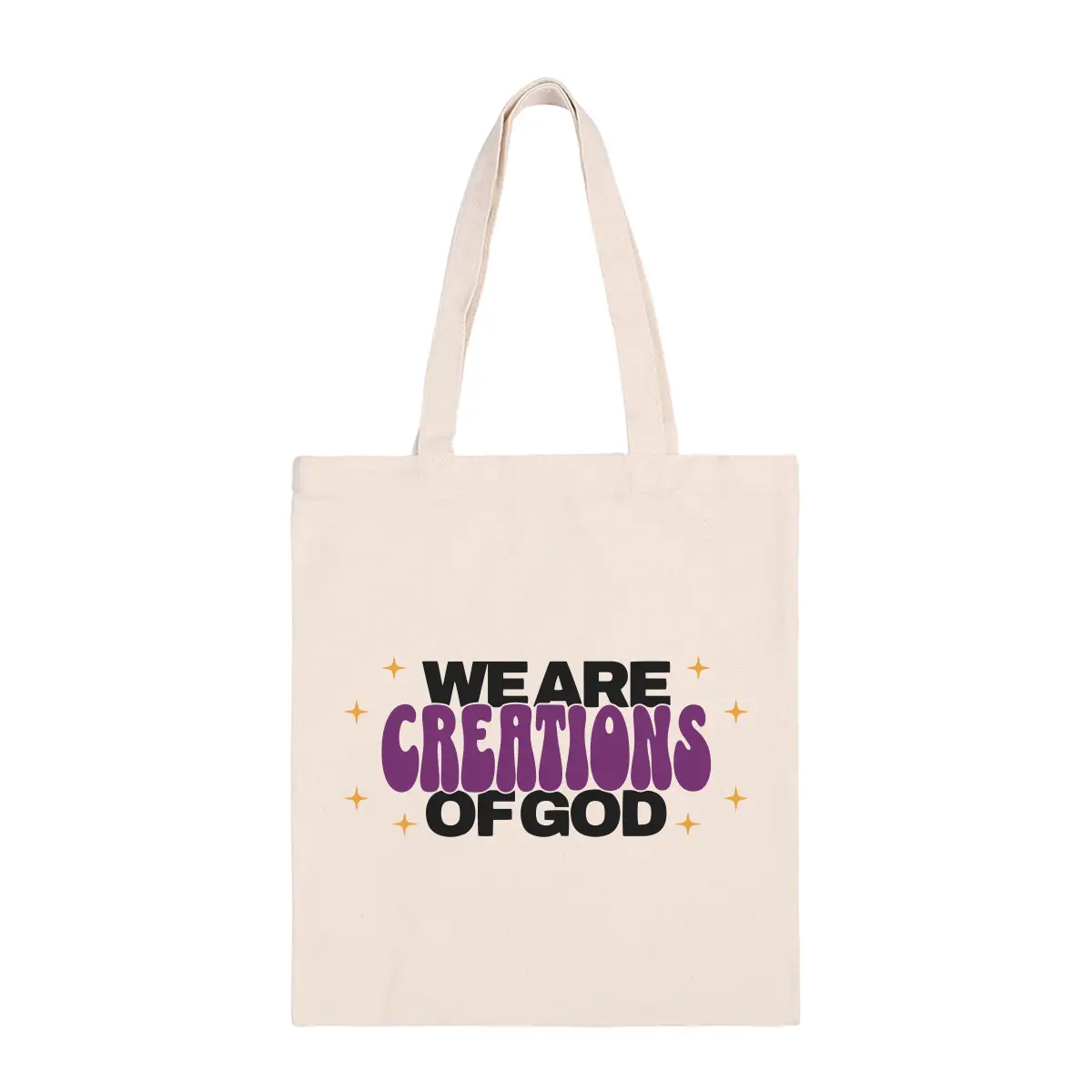 Printed Graphics Canvas Tote Bags