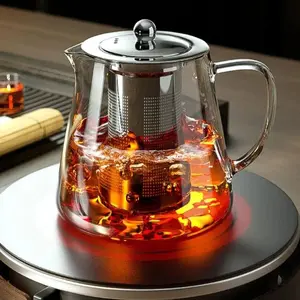 Glass Tea Kettle - Stove Top Safe