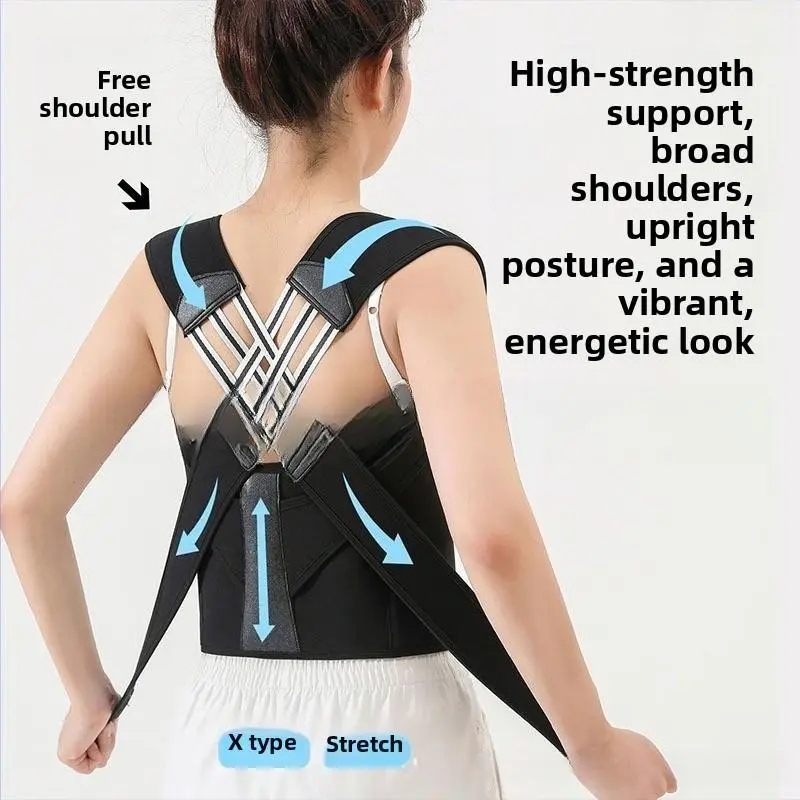 Anti-hunchback correction belt, back posture belt, thin men's and women's hunchback aligners, anti-hunchback aligners Healthcare Tool