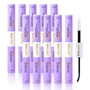 RITALASH Bond & Seal 2 in 1 Waterproof False Eyelashes Glue with Double Ends, Sticky Eyelash Glue for Lash Extensions, Lash Glue Seal for Cosmetic False Lashes, Makeup, DIY Lash Kit