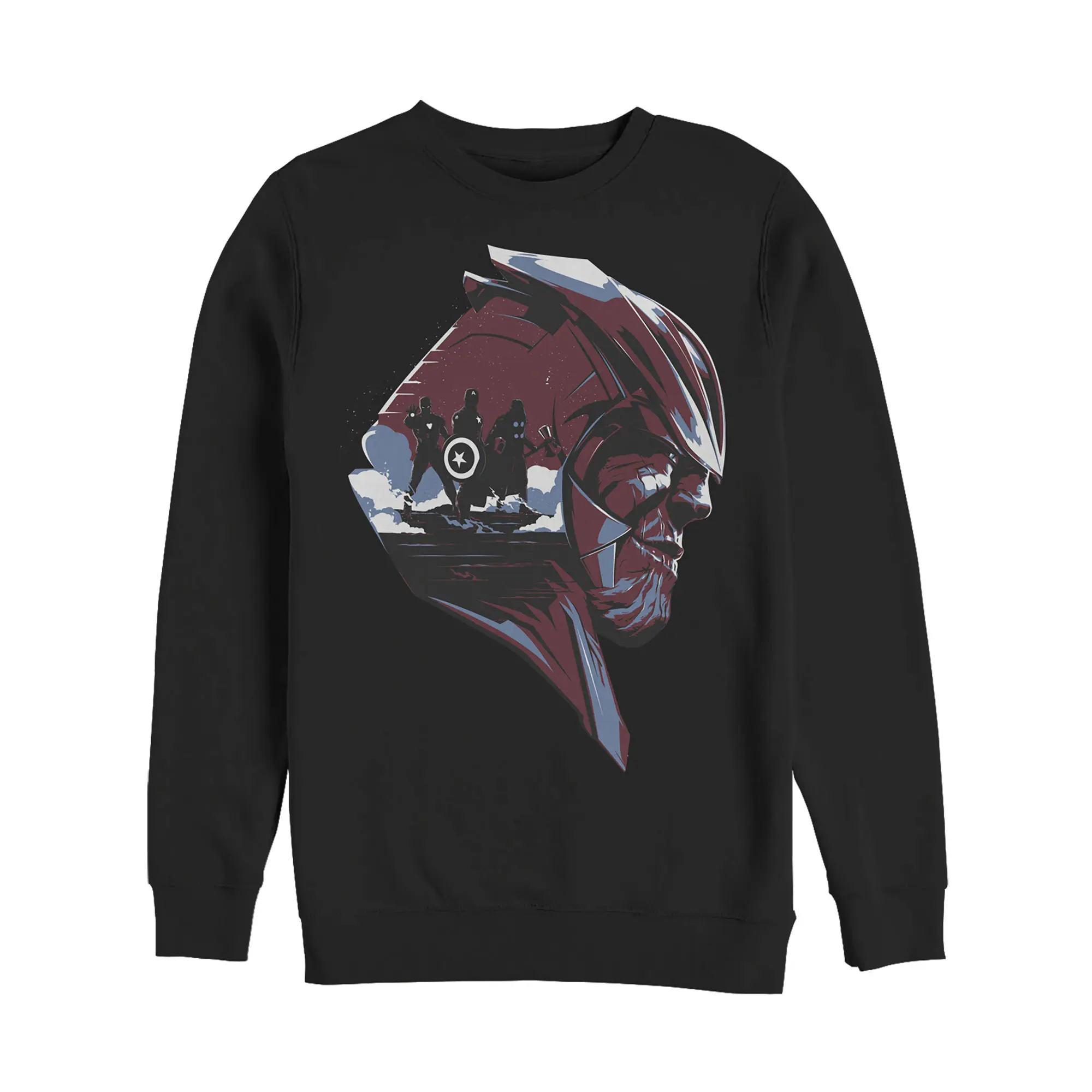 Men's Marvel Avengers: Endgame Thanos Silhouette Sweatshirt
