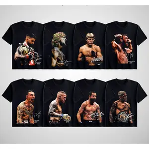 UFC MMA Fighters T-Shirt, Champions Collection Tee, MMA Fan Sports Shirt, Unisex Casual Gift for Him & Her