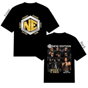 The New Edition Way Tour 2026 T-Shirt, New Edition Concert Tee Featuring Boyz II Men & Toni Braxton, Classic R&B Tour Shirt, Unisex Fan Tee