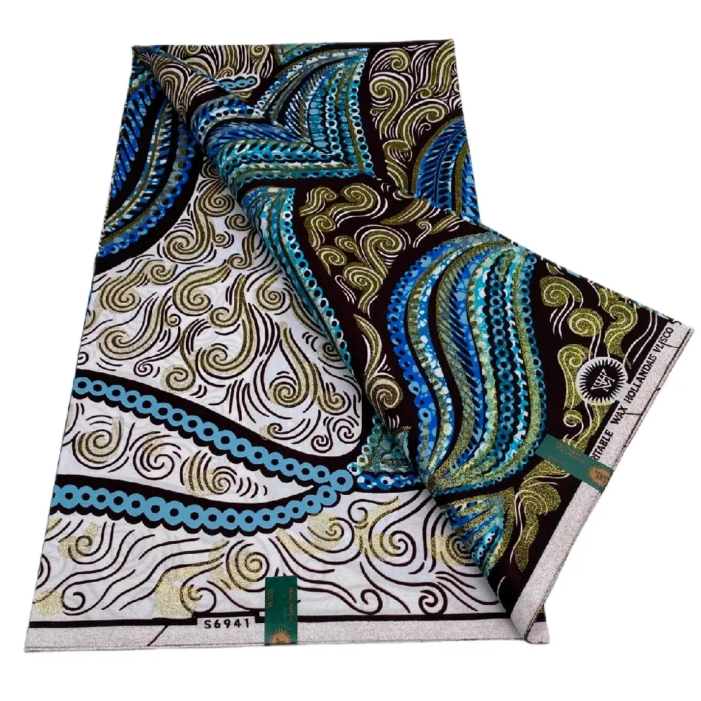 Authentic Grand Super wax 100%Cotton 6yards