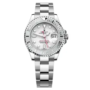 Rolex Yacht-Master 169622 29mm Automatic Platinum Dial & Bezel Stainless Steel Ladies Watch WHP043135