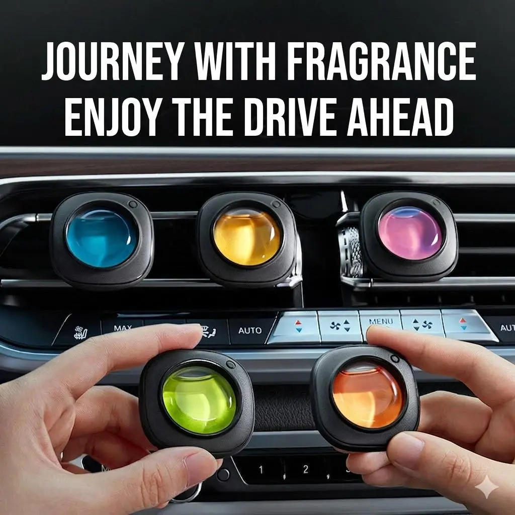 Car air freshener set with 5 scents Interior Accessories For Car Premium Vehicle Accessories