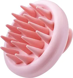 Scalp Massager ，Shampoo Brush, Scalp Scrubber ，Soft Silicone Bristles, Scalp Brush