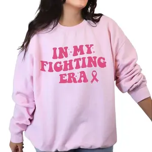 Breast Cancer Awareness Shirt, In My Fighting Era Shirt, Breast Cancer Month, Motivational Shirt, Cancer Fighter Gifts, Pink Ribbon