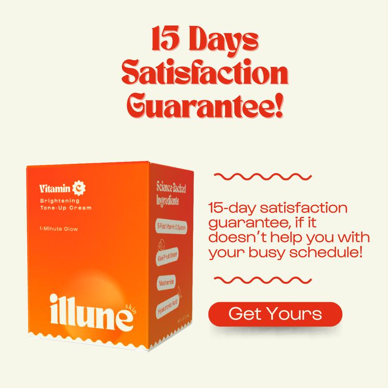 Illune Vitamin C Tone-Up Cream Look polished in 60 seconds. One step, zero clutter.