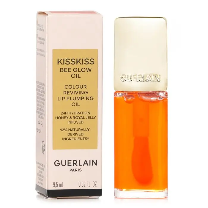 Guerlain KissKiss Bee Glow Oil Colour Reviving Lip Plumping Oil - # 319 Peach Glow