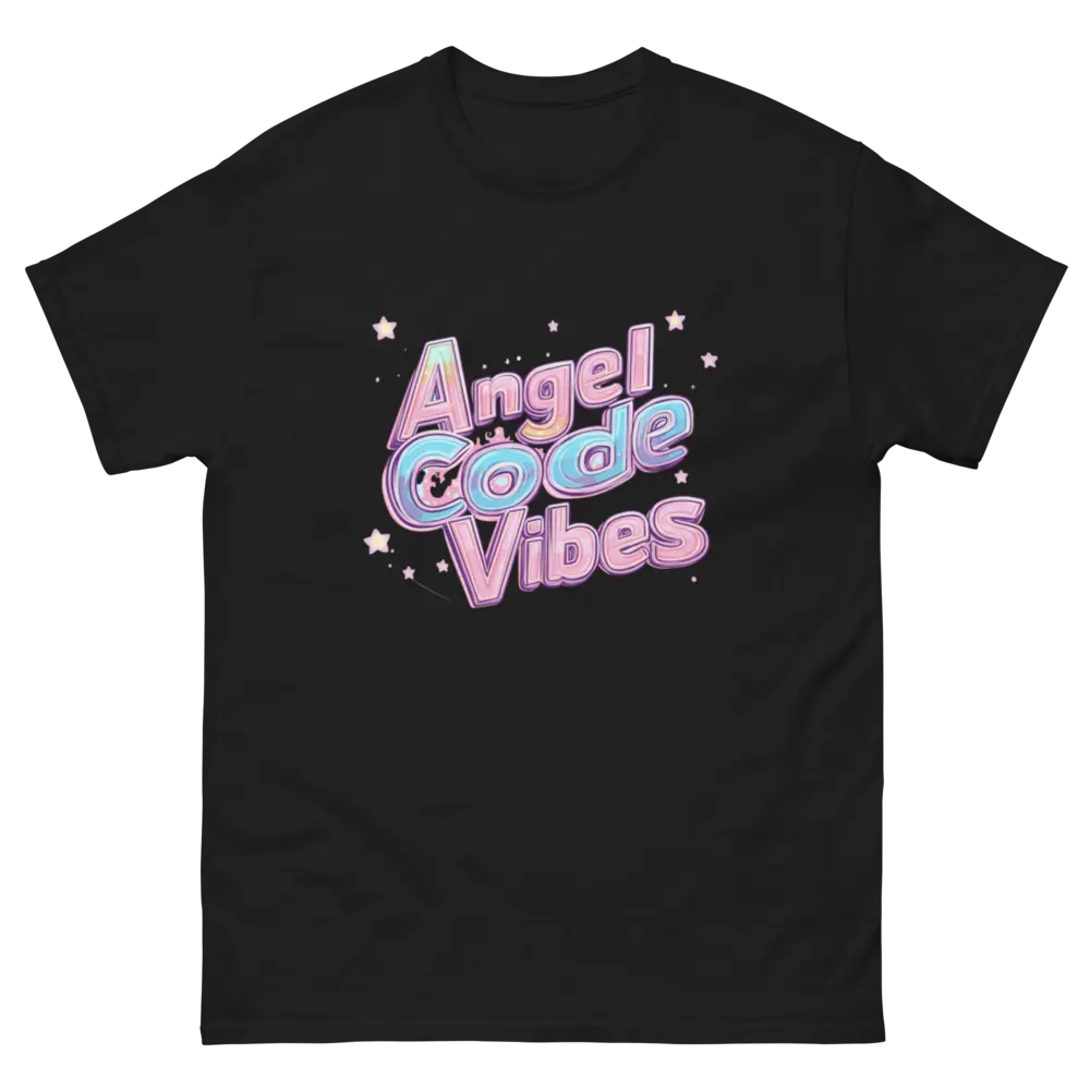 Angel Code Vibes Special Edition T-Shirt – Celestial Manifestation Tee, High-Frequency Energy Shirt, Divine Alignment classic tee