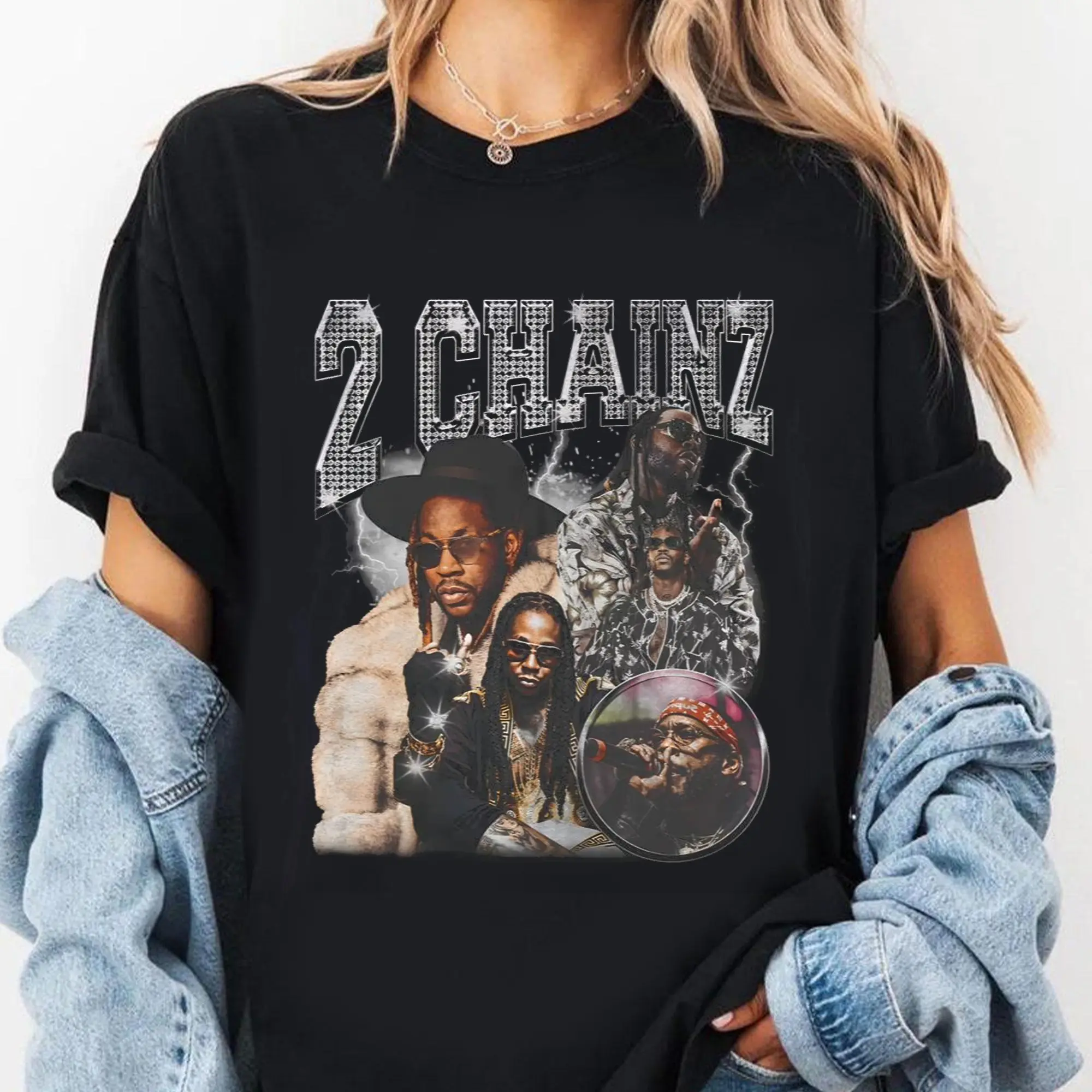 2 Chainz Graphic Rapper Front Print Streetwear Shirt S–5XL