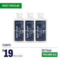 3 bottles of the top-selling body wash for men