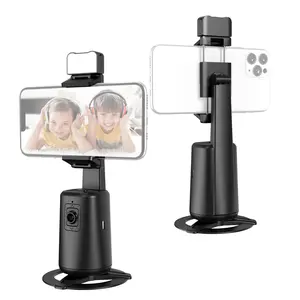 Auto Face Tracking Phone Tripod with LED Light