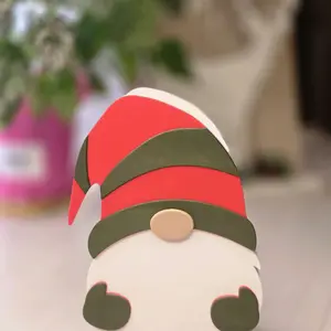 Christmas Gnome 3D-Printed Bath & Body Works Foaming Hand Soap Holder Stylish Sturdy & Customizable Perfectly Sized for Bath & Body Works Foaming Hand Soap