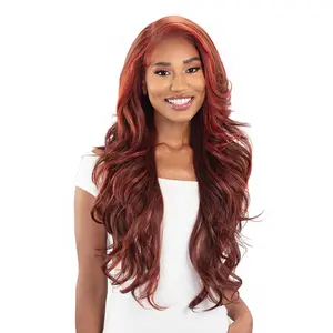 Shake-N-Go HD Lace Frontal Wig Snatched Glueless Scarlet