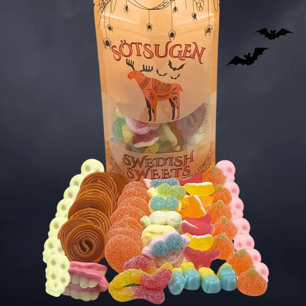 Spooky Cute Halloween Mix with Swedish Candy – 1/2 lb
