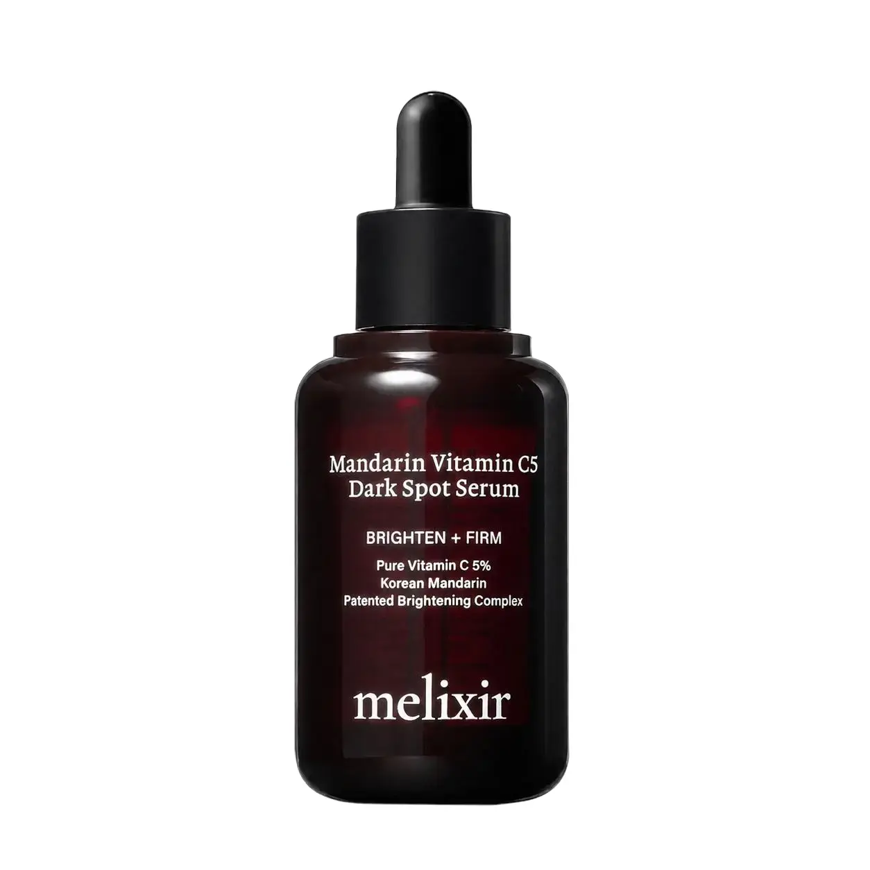 Melixir Mandarin Vitamin C5 Serum, Enhances Radiance with 5% Ascorbic Acid & Centella Asiatica, For Uneven Tone & Texture, Lightweight Anti-Aging Daily Serum, Korean Skincare (1.0 fl.oz./30ml)