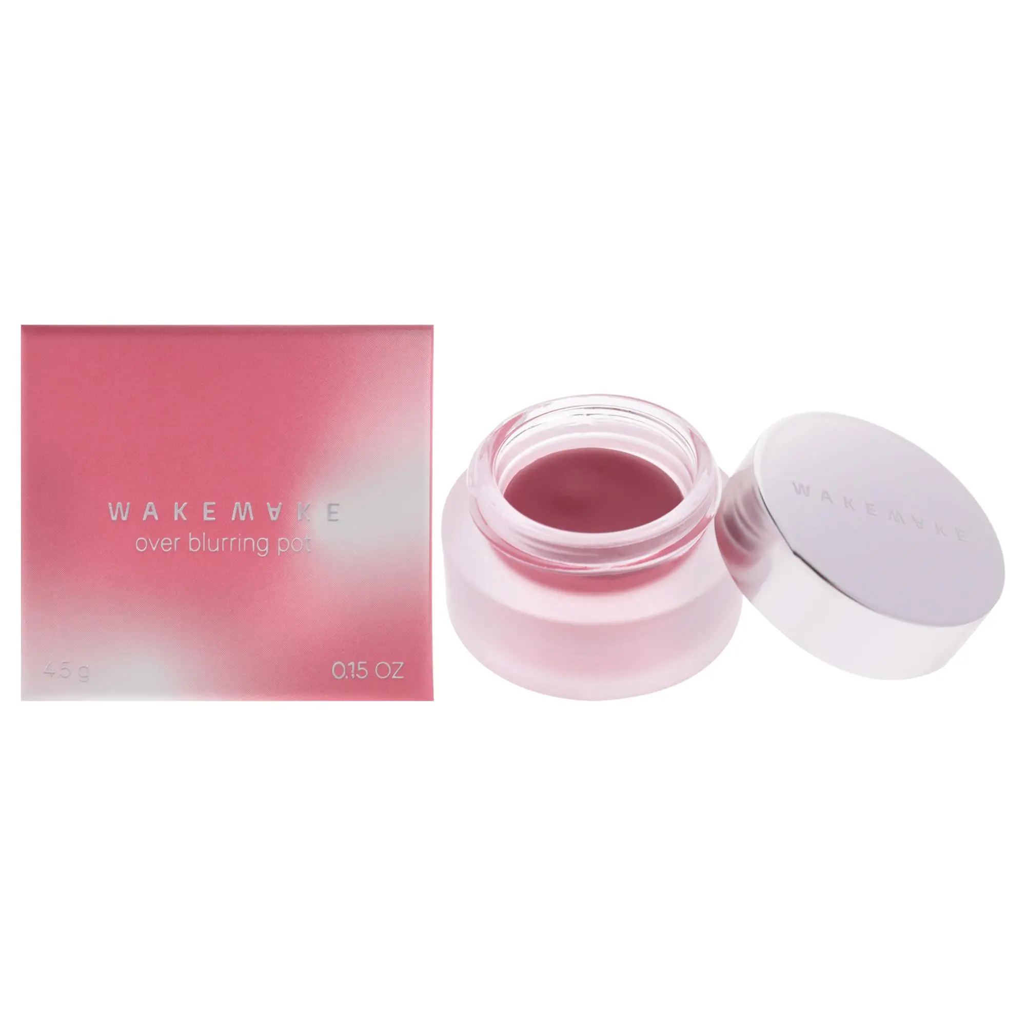 Wakemake Over Blurring Compact Blush Pot - 06 Raw Pink, Women's Beauty Product, 0.15oz Makeup That Enhances Look