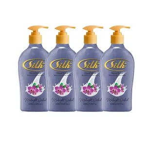 Silk Midnight Orchid Liquid Handwash pack of 4: Softness in Every Drop