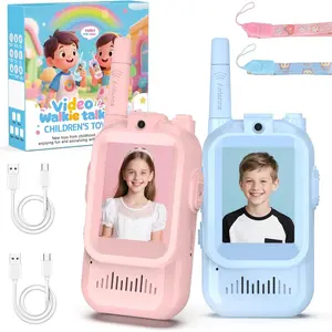 Hot-Selling Children's Video Walkie-Talkie New Visual Cross-Border Video Wireless Outdoor Parent-Child Communication Toy