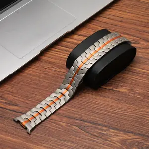 Fashionable Stainless Steel Strap for Samsung Galaxy Watch 8 Classic 46mm Luxury Bracelet for Galaxy Watch 8 40/44mm Men Cool Band Polished Elegant Scratch-resistant Smartwatch Strap Smart Watch Accessories Smart Watch Straps