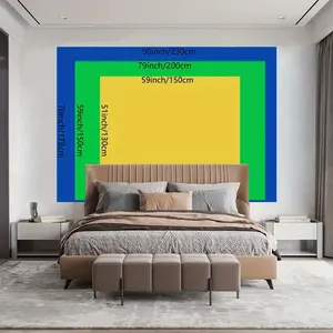 Large Wall Tapestry - Funny Dog on Microphone Stage Performance, Live Show Photo Backdrop, Vibrant Orange & Yellow Design, Perfect for Living Room, Bedroom, Dorm, or Party Decor, Dorm Room Decor | Vibrant Wall Art | Soft Texture Fabric