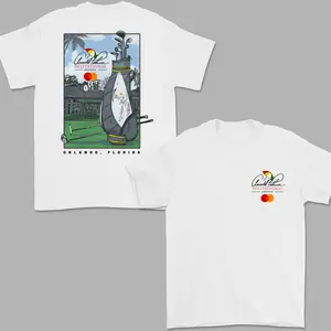 Arnold Palmer Tournament Golf Bag T-shirt, a gift for golf enthusiasts, classic and versatile, unisex T-shirt