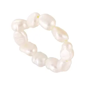 EVRY JEWELS Women's Pearly Ring