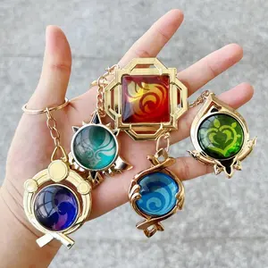 Game Impact Natlan Fontaine Vision Of God Cosplay Anime Accessories Transparent Glasses Women Gifts Halloween Party Decoration