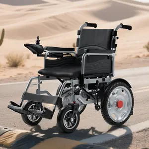 Foldable electric wheelchair, having a 15 - kilometer long - range battery, meeting the various travel needs of the elderly，250w dual-motor system for 8-hour continuous use,Christmas gifts,Black Friday limited-time specials