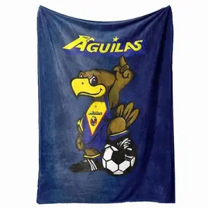 Club America Blanket Soft Cozy Leisure Warm Bed Blanket for Couch & Bedroom, Flannel & Fleece Throw Blankets, Vibrant, Sporty, Iconic, Ideal Gift for Soccer Fans & Club America Supporters, Birthday, Holiday
