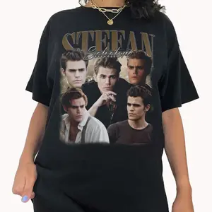 Stefan Salvatore Sweatshirt, Salvatore Brothers Sweatshirt, Stefan Salvatore Merch,TVD Sweatshirt, TVD Gift,Vampire Diares Shirt,TVD Shirt,Gift For Women And Man,Gift For Team Stefan,Vintage Shirt,TVD Merch