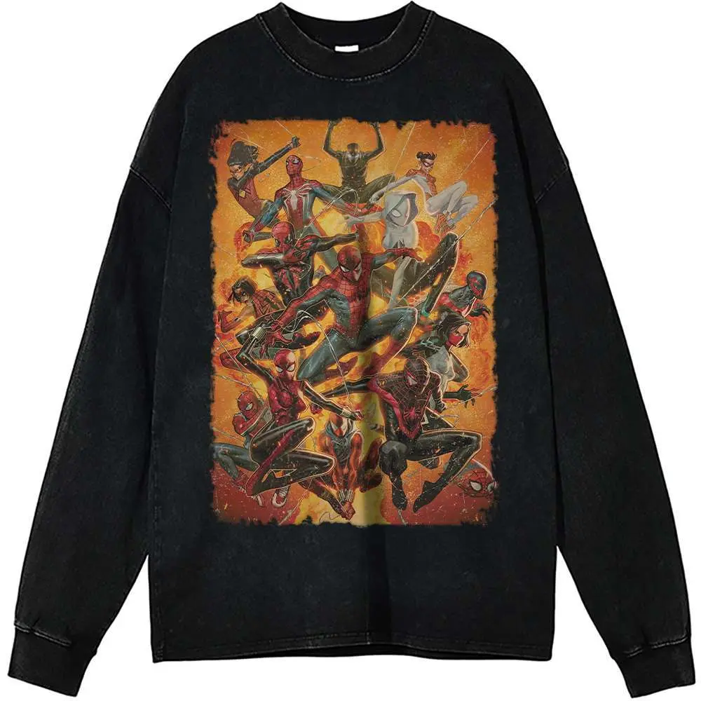 SpiderMann Long Sleeve, MCU Avengers Comics Long Sleeve, Vintage Long Sleeve Tee 45735 1561