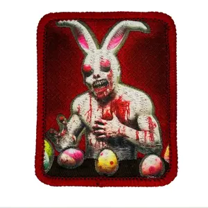 April 2023 Patch of the Month - AI Generated Easter Bunny - Subroidery