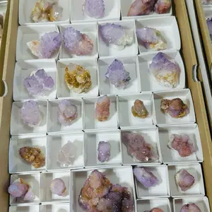PURPLE CACTUS QUARTZ FLAT PURPLE CACTUS QUARTZ FLAT