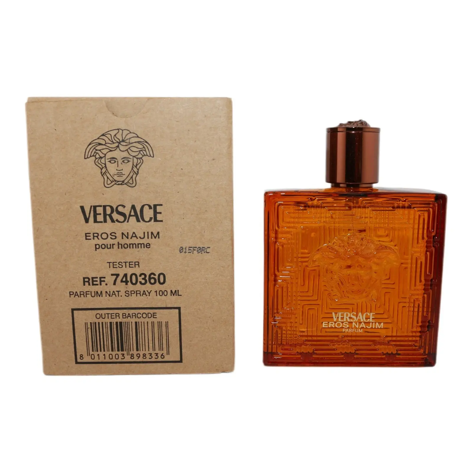 Versace Eros Najim 3.4oz Parfum for Men ( TESTER )