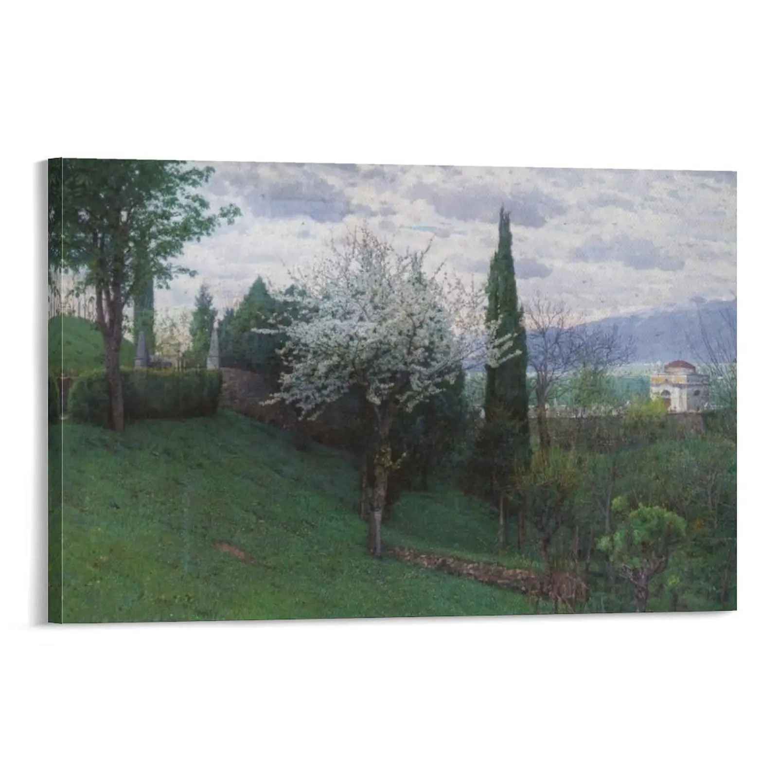 Serene Sunset Luigi Nono Oil Painting Posters Canvas Poster Bedroom Decor Sports Landscape Office Room Decor Gift Frames Ornaments Wall Artistic Print Decoration
