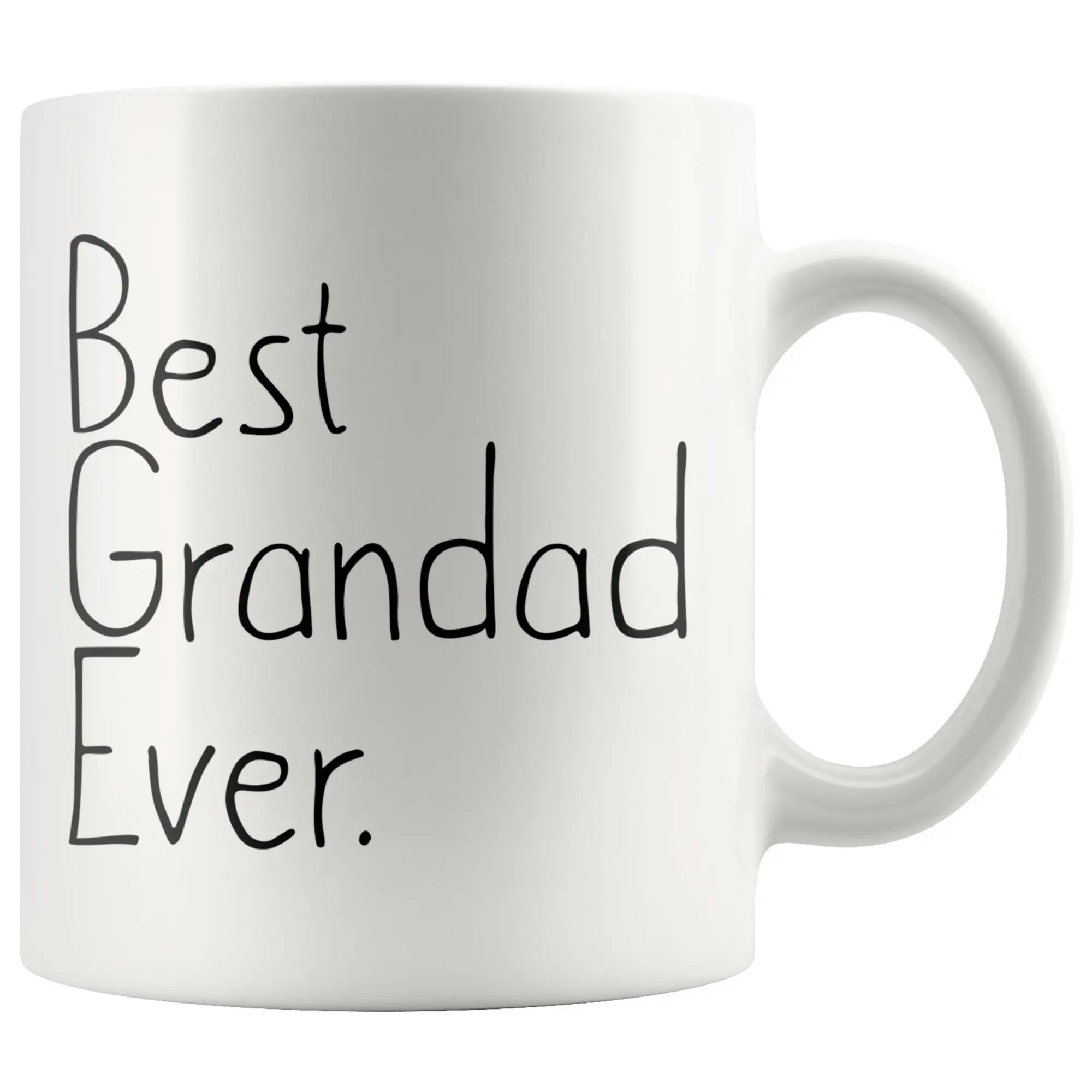 Gift for Grandad Unique Grandad Gift Best Grandad Ever Mug Father's Day Gift Grandad Birthday Gift New Grandad Gift Coffee Mug Tea Cup White