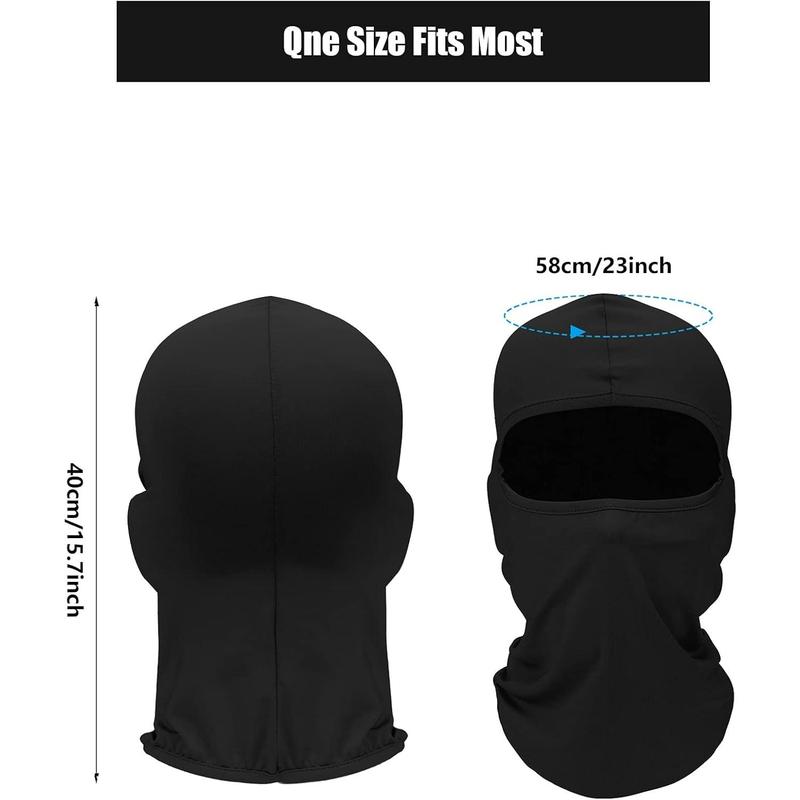 9/8/6 Piece Ski Mask Set - Balaclava Full Face Gaiter Masks for Men,Black,Muti-Color Breathable Hoods for Outdoor Sports Use,Hand Tools Kits