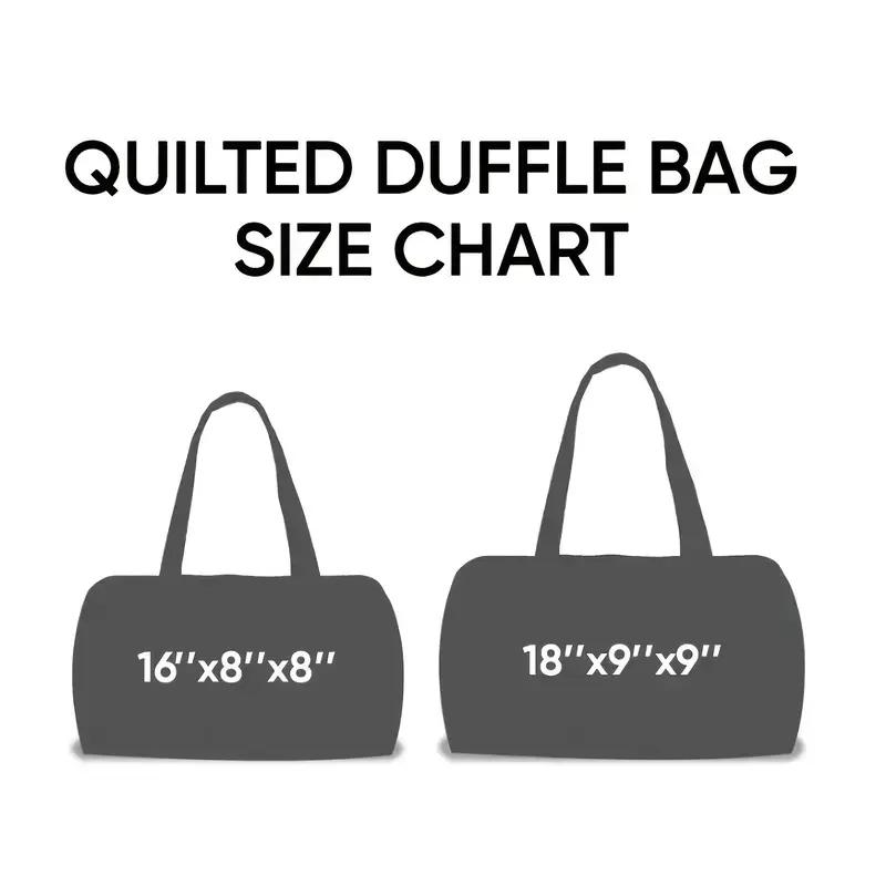 18 inch*9 inch*9 inch Unisex Boho Quilted Weekender Travel Bag, Lightweight & Comfortable, Hippie Design