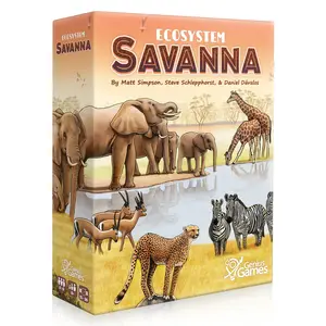 Ecosystem: Savanna | A Family Card Game About Animals on Grassy Woodland of African Savanna