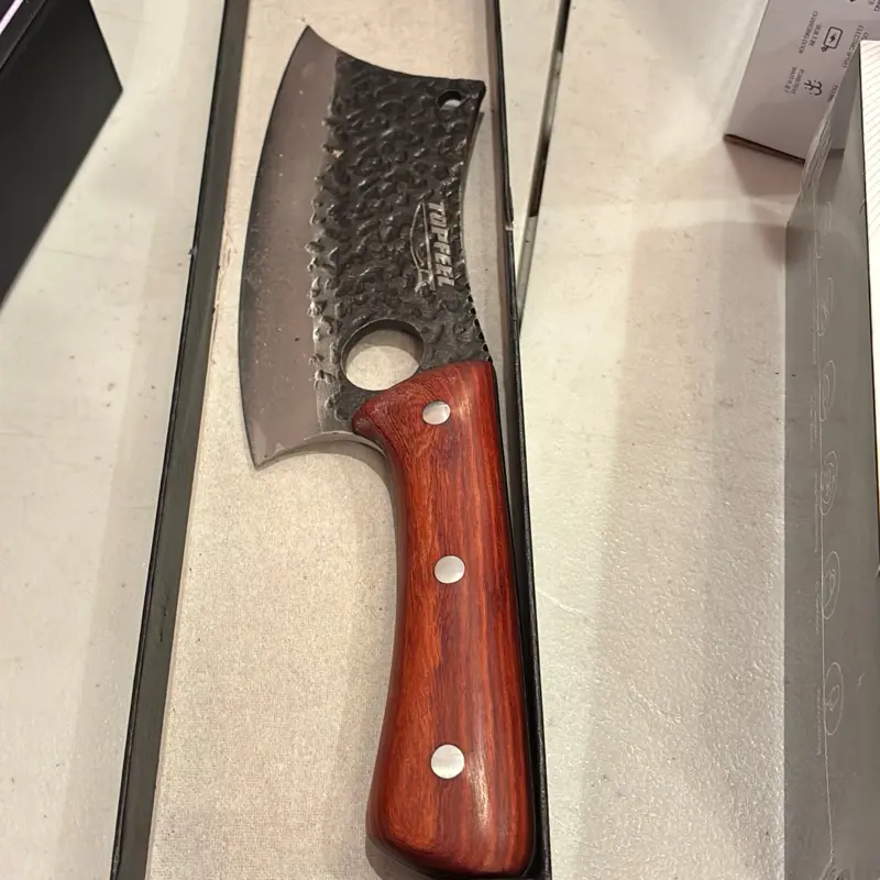 Topfeel Hand-Forged Serbian Chef Knife