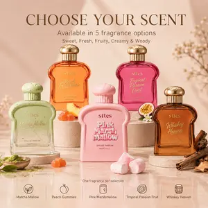 sttes Perfume for Women, 100ml Eau de Parfum Spray, Sweet Fruity Vanilla Gourmand & Woody Fragrance, Choose Your Scent