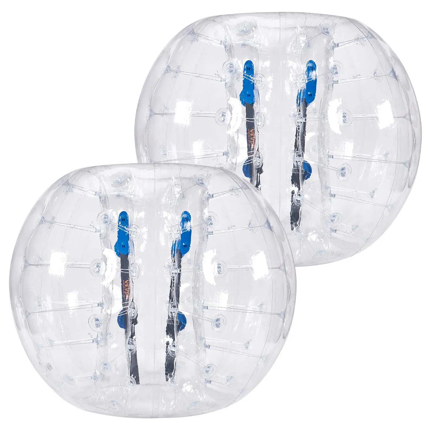 VEVOR 2-Pack Inflatable Bumper Balls, 4FT/1.2M Durable 0.8mm Thick PVC Bouncing Playground Balls for 10+ Years Teens & Adults, Teenage Boy Gifts for Outdoor Team Gaming in Garden/Yard#BacktoSchool