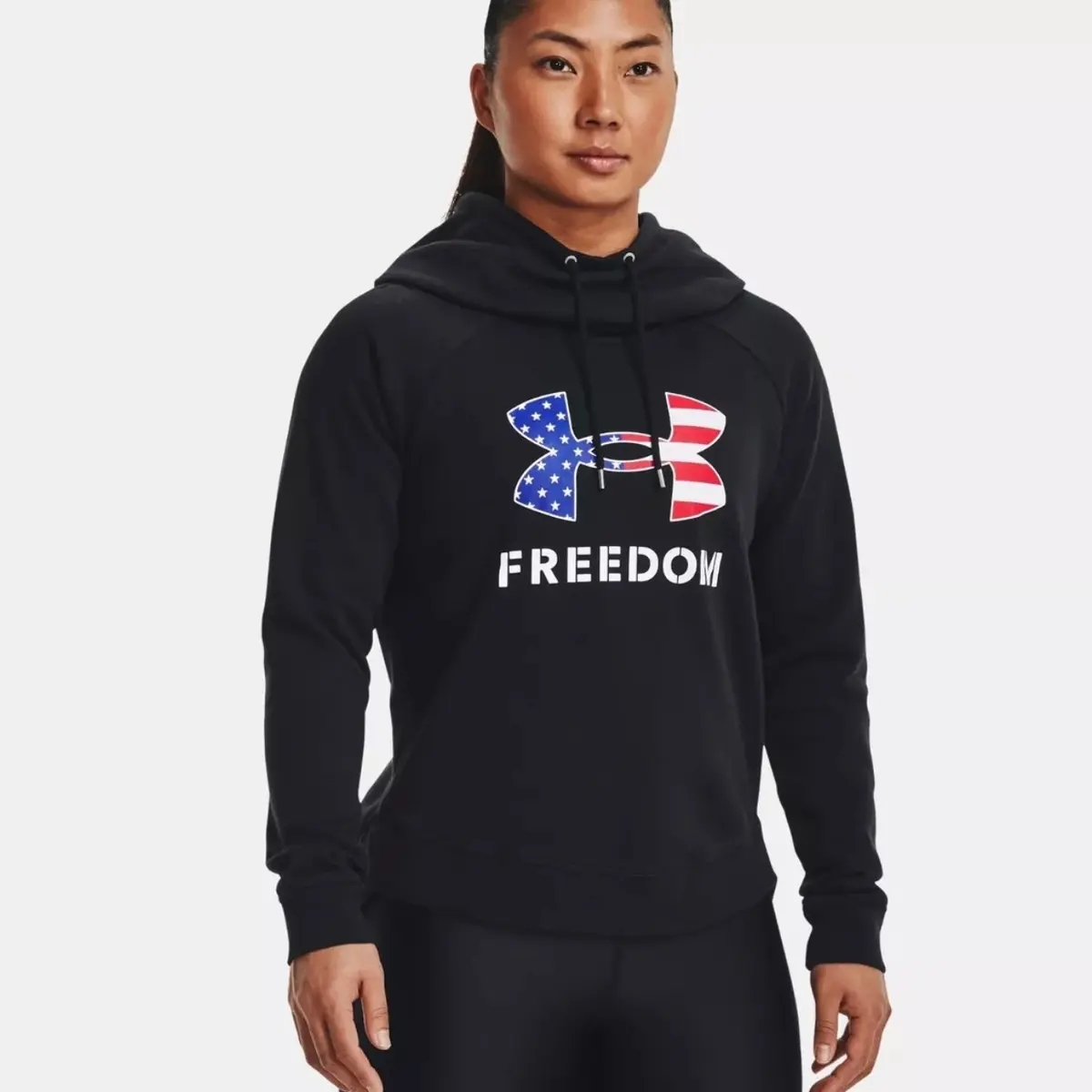 UA Women's UA Freedom Logo Fav Hoodie - Women's Sweatshirt with Logo, Comfortable Fit, Ideal for Casual Wear - Sweatshirts, Womenswear