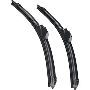 Premium All-Season Windshield Wiper Blades, Pack of 2 Durable Stable And Quiet Windshield Wiper Blades, Automotive Replacement Windshield Wipers For Car (22"+22")