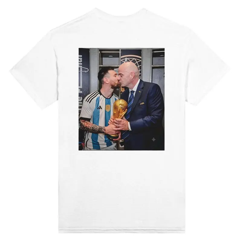 Comfort Colors  Messi with Infantino - Cotton Unisex T-shirt